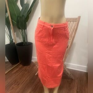 Coral Christopher banks skirt